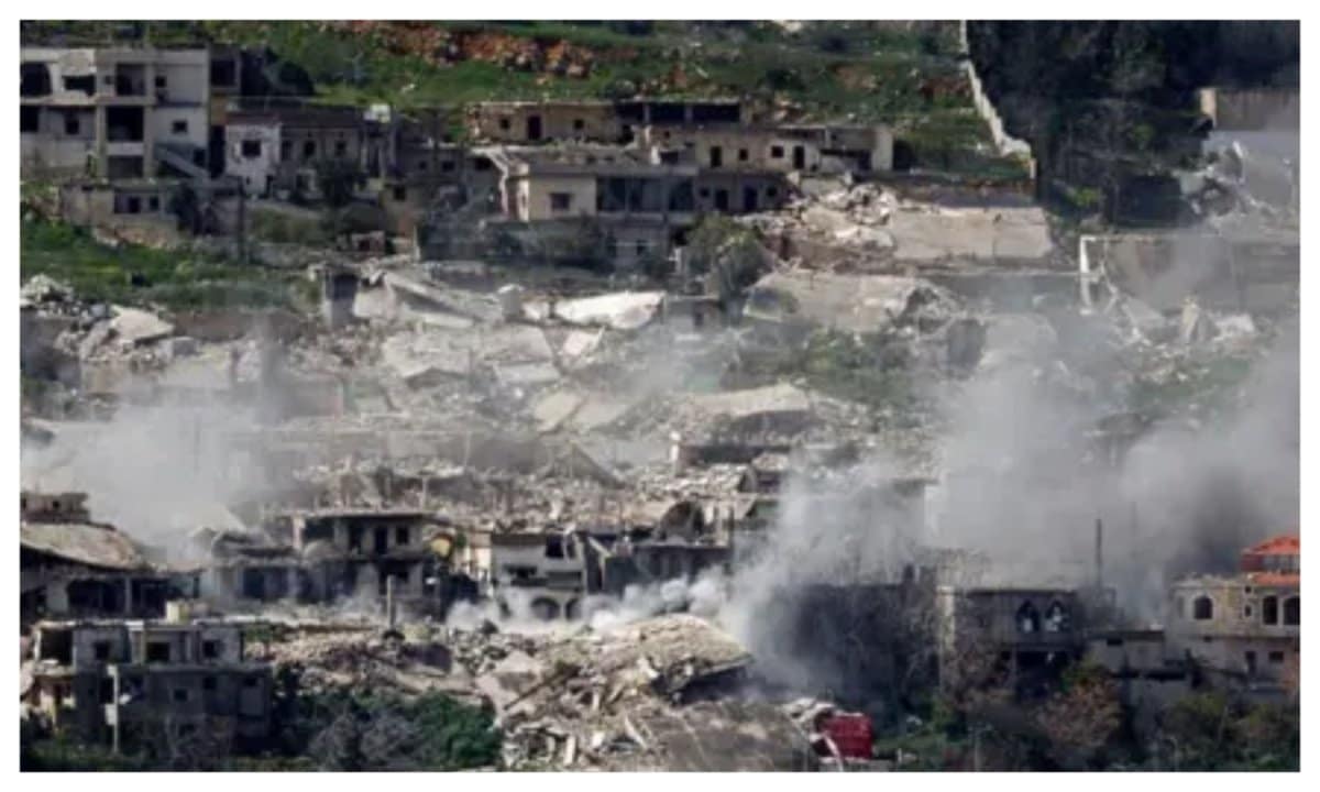 Israel strikes dozens of Hezbollah positions in Lebanon 