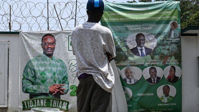 Ex-Credit Suisse chief Thiam vows to fight Ivory Coast electoral ban 