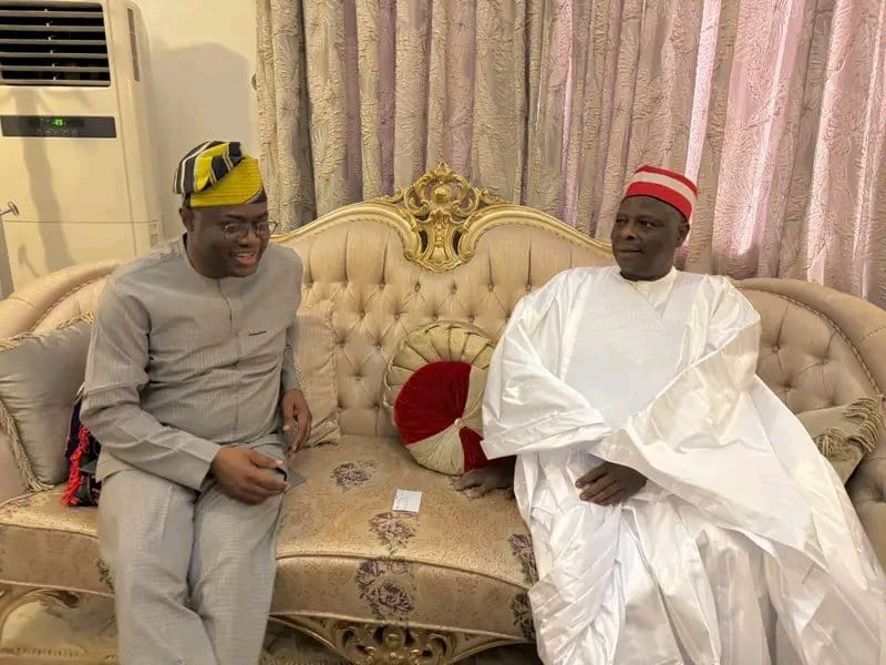 Gov Makinde storms Kwankwaso’s Kano residence [VIDEO] 