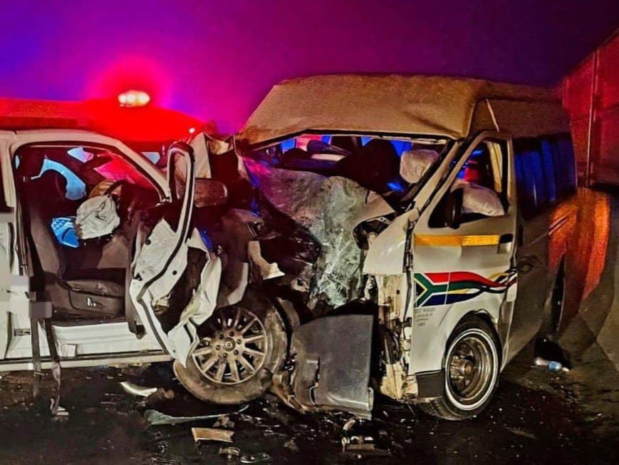Driving Contraflow On N3: Minibus Taxi Driver Dies In Head-On Collision With Bakkie 